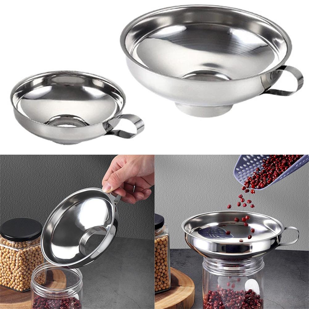 قمع تعبئة وتصفية من الفولاذ ال - مراجعة Kitchen Gadgets Popular وسعره