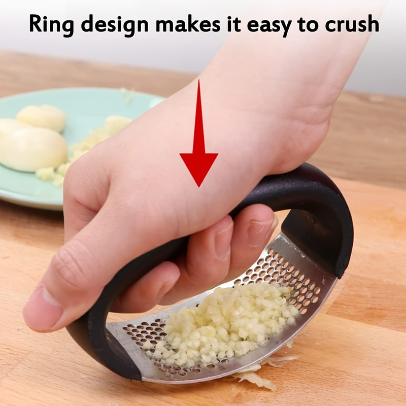 مفرمة ثوم يدوية من الفولاذ الم - مراجعة Manual Garlic Press وسعره